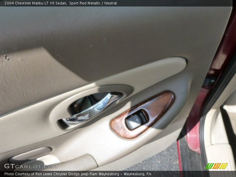 Sport Red Metallic / Neutral 2004 Chevrolet Malibu LT V6 Sedan