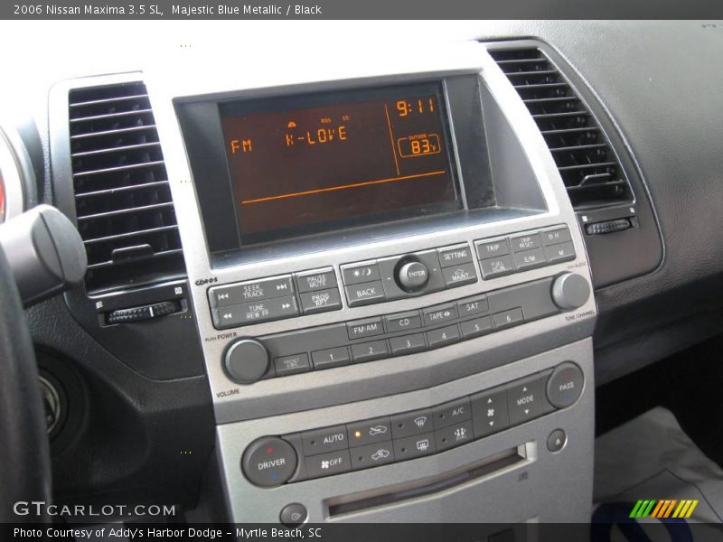 Majestic Blue Metallic / Black 2006 Nissan Maxima 3.5 SL
