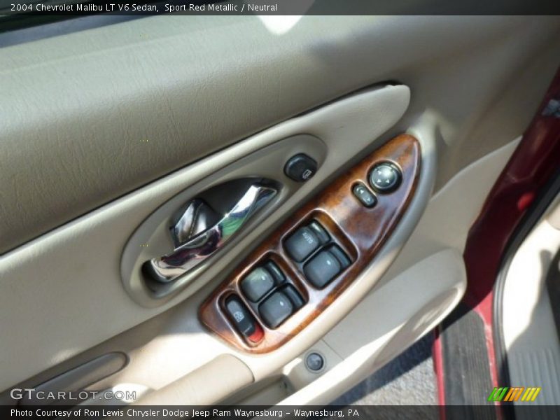 Sport Red Metallic / Neutral 2004 Chevrolet Malibu LT V6 Sedan