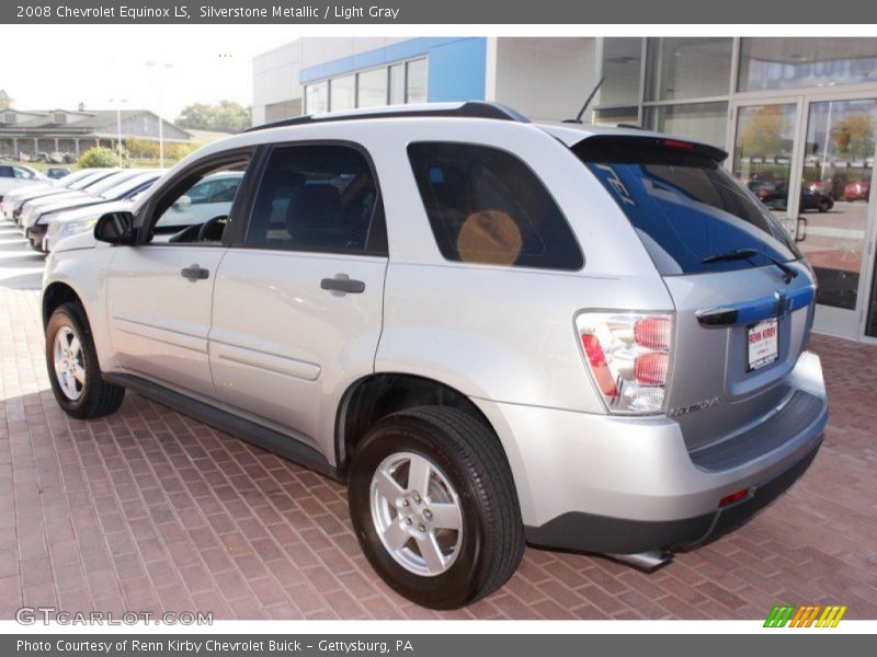 Silverstone Metallic / Light Gray 2008 Chevrolet Equinox LS