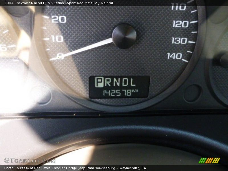 Sport Red Metallic / Neutral 2004 Chevrolet Malibu LT V6 Sedan