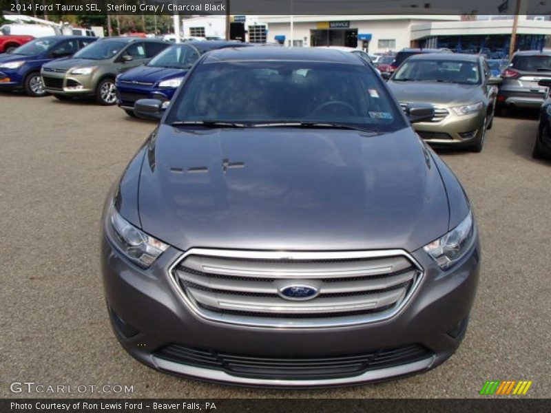 Sterling Gray / Charcoal Black 2014 Ford Taurus SEL