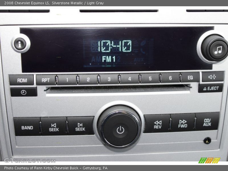 Silverstone Metallic / Light Gray 2008 Chevrolet Equinox LS