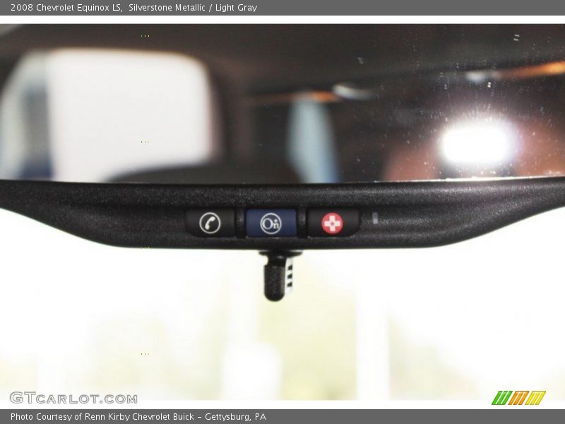 Silverstone Metallic / Light Gray 2008 Chevrolet Equinox LS