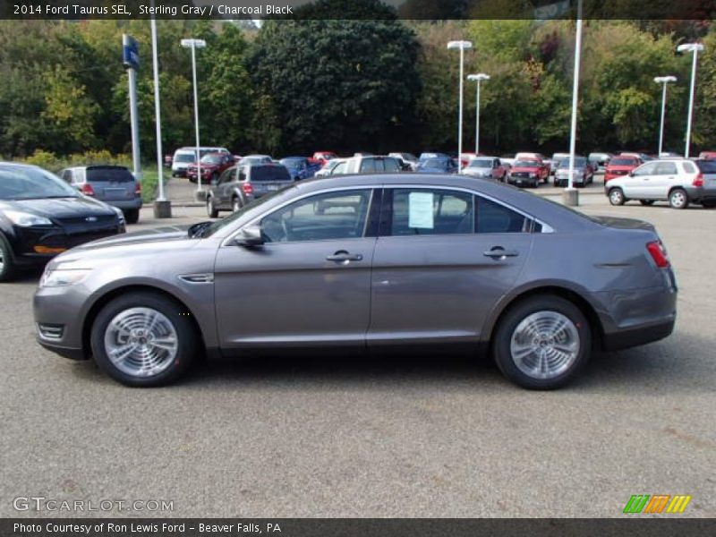 Sterling Gray / Charcoal Black 2014 Ford Taurus SEL