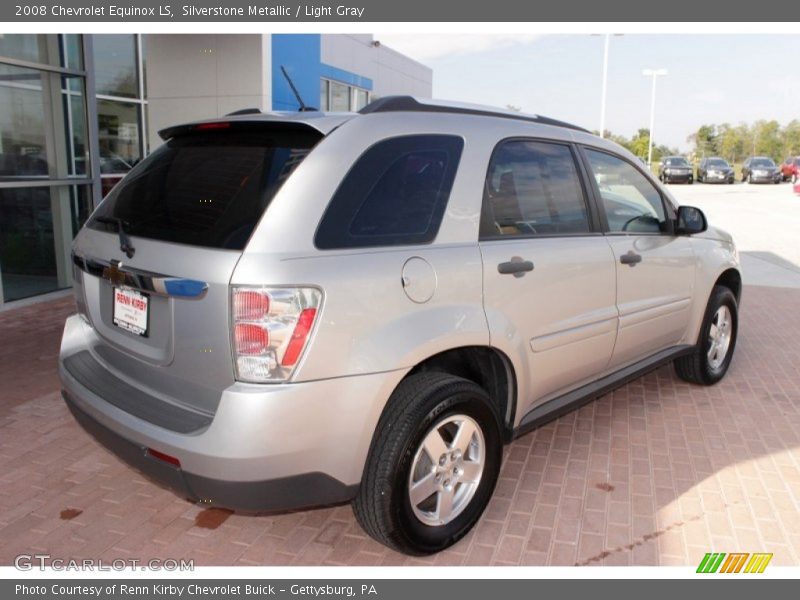Silverstone Metallic / Light Gray 2008 Chevrolet Equinox LS