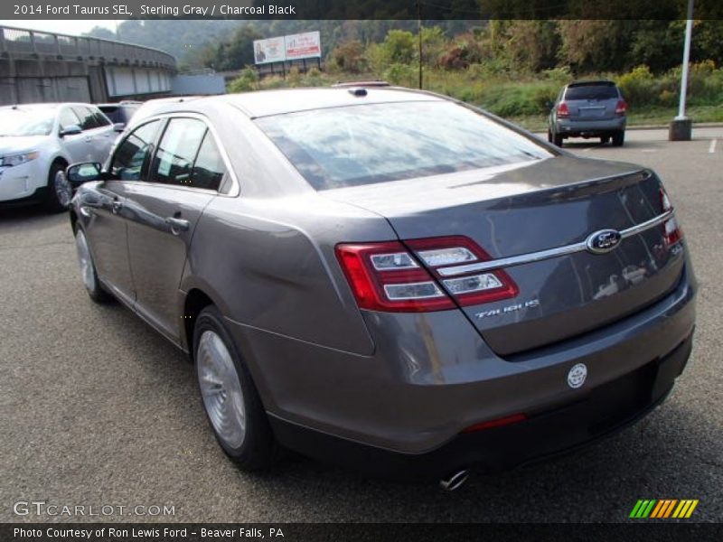 Sterling Gray / Charcoal Black 2014 Ford Taurus SEL