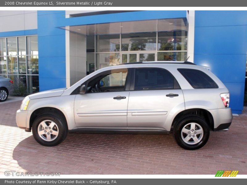 Silverstone Metallic / Light Gray 2008 Chevrolet Equinox LS