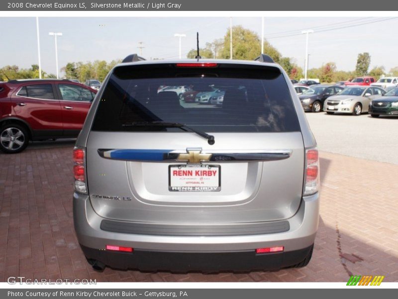 Silverstone Metallic / Light Gray 2008 Chevrolet Equinox LS