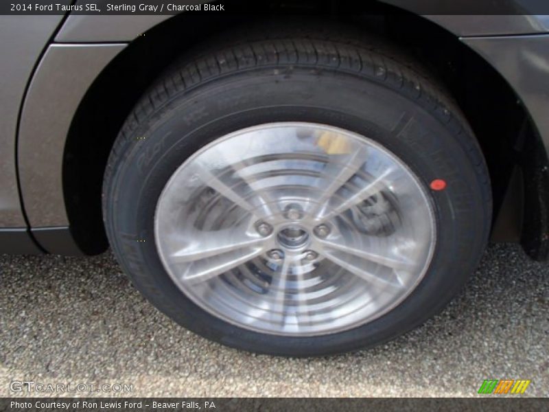 Sterling Gray / Charcoal Black 2014 Ford Taurus SEL