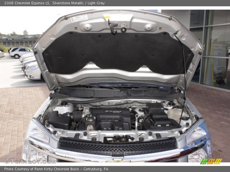 Silverstone Metallic / Light Gray 2008 Chevrolet Equinox LS