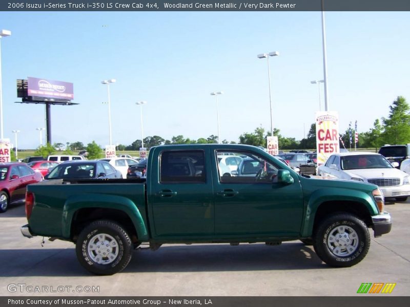 Woodland Green Metallic / Very Dark Pewter 2006 Isuzu i-Series Truck i-350 LS Crew Cab 4x4