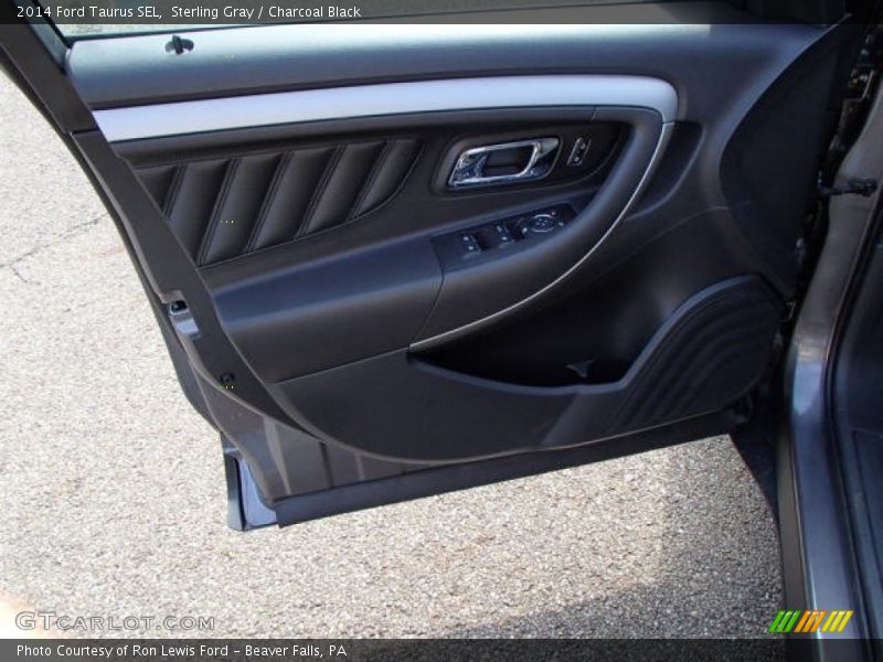 Sterling Gray / Charcoal Black 2014 Ford Taurus SEL