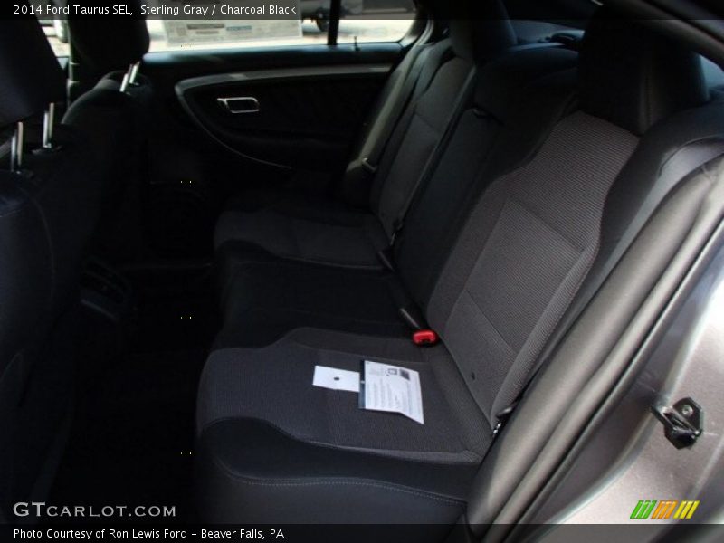 Sterling Gray / Charcoal Black 2014 Ford Taurus SEL