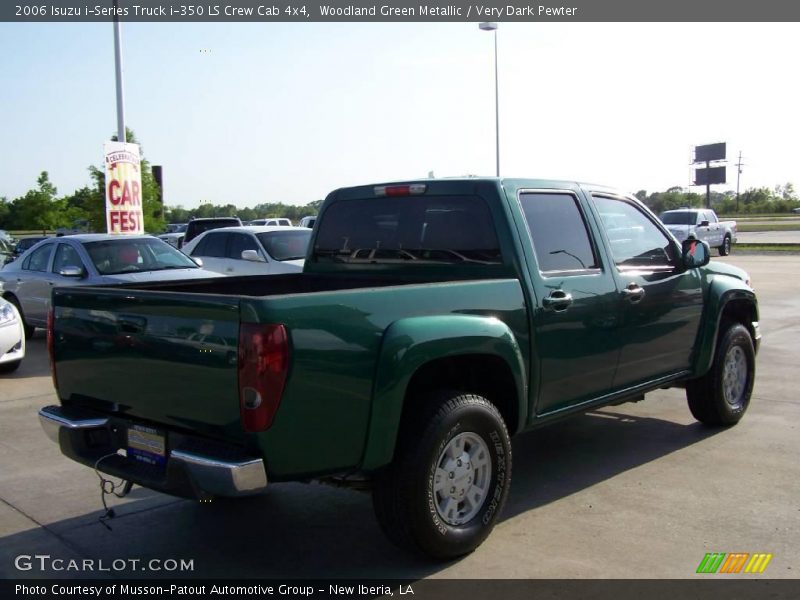 Woodland Green Metallic / Very Dark Pewter 2006 Isuzu i-Series Truck i-350 LS Crew Cab 4x4