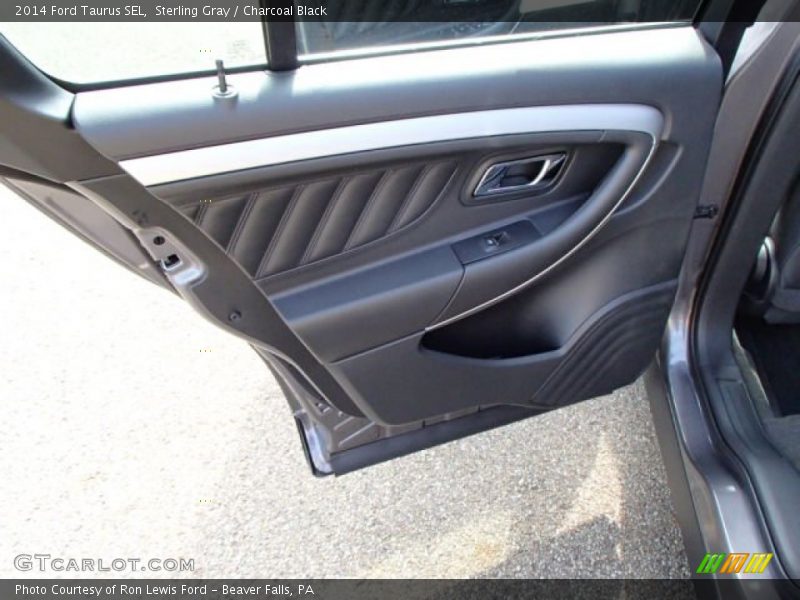 Sterling Gray / Charcoal Black 2014 Ford Taurus SEL