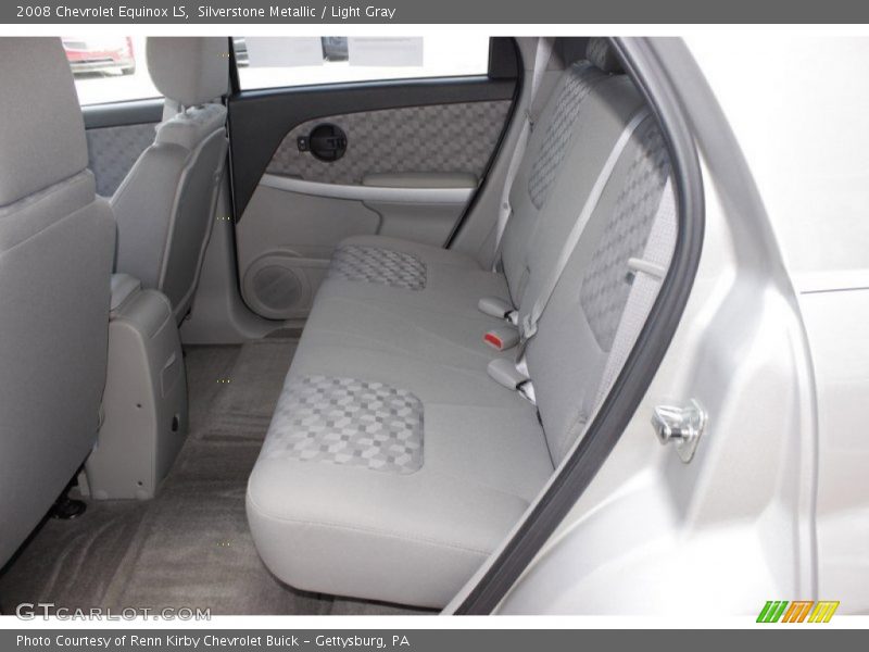 Silverstone Metallic / Light Gray 2008 Chevrolet Equinox LS