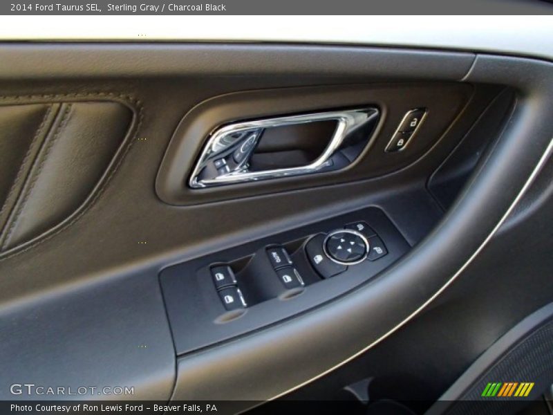 Sterling Gray / Charcoal Black 2014 Ford Taurus SEL