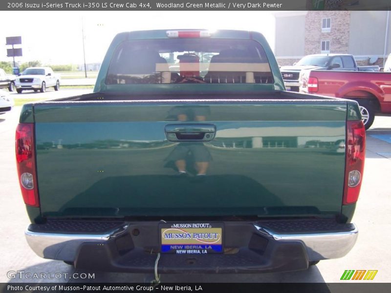 Woodland Green Metallic / Very Dark Pewter 2006 Isuzu i-Series Truck i-350 LS Crew Cab 4x4