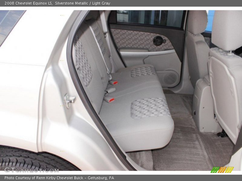 Silverstone Metallic / Light Gray 2008 Chevrolet Equinox LS