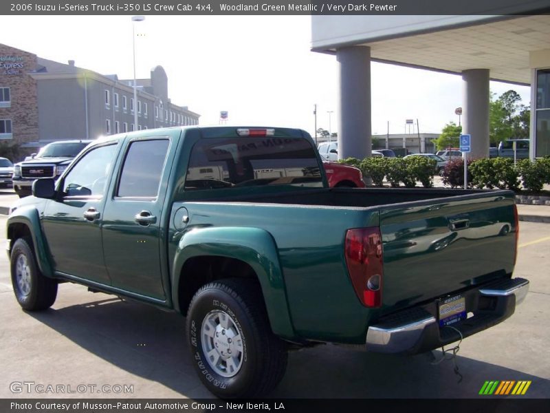 Woodland Green Metallic / Very Dark Pewter 2006 Isuzu i-Series Truck i-350 LS Crew Cab 4x4