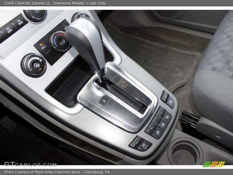 Silverstone Metallic / Light Gray 2008 Chevrolet Equinox LS