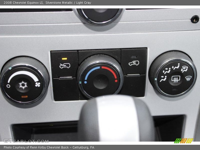 Silverstone Metallic / Light Gray 2008 Chevrolet Equinox LS