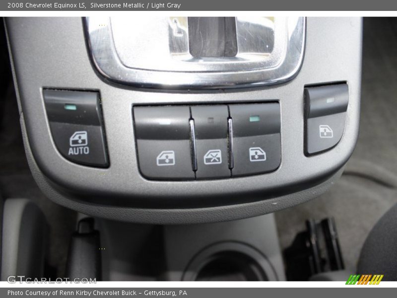 Silverstone Metallic / Light Gray 2008 Chevrolet Equinox LS