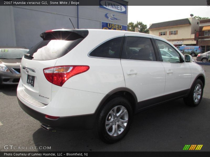 Stone White / Beige 2007 Hyundai Veracruz GLS