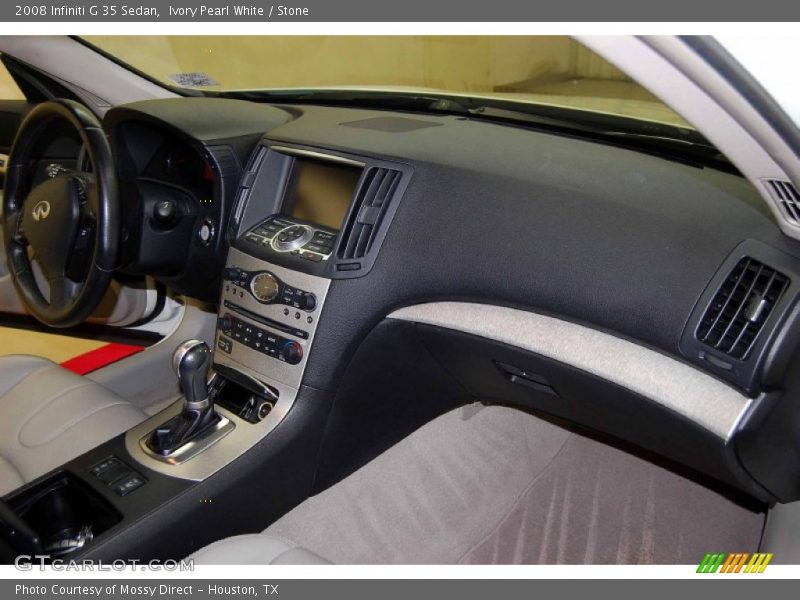 Ivory Pearl White / Stone 2008 Infiniti G 35 Sedan