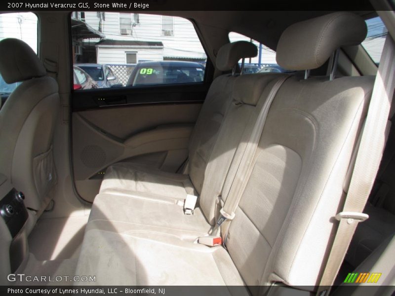 Stone White / Beige 2007 Hyundai Veracruz GLS