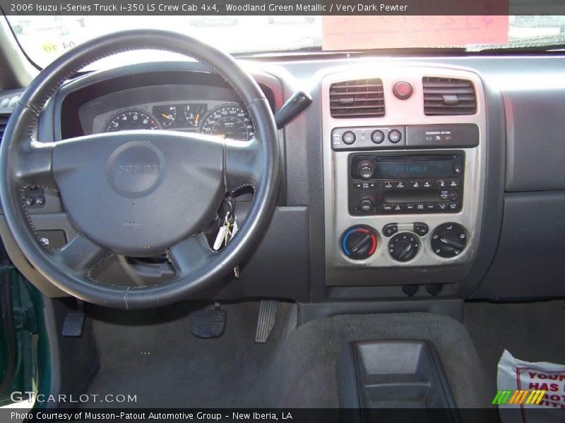 Woodland Green Metallic / Very Dark Pewter 2006 Isuzu i-Series Truck i-350 LS Crew Cab 4x4