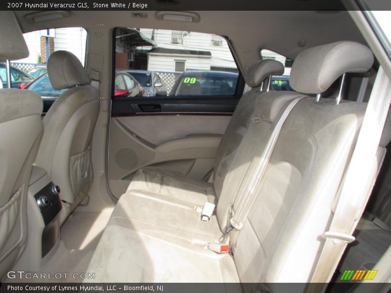 Stone White / Beige 2007 Hyundai Veracruz GLS