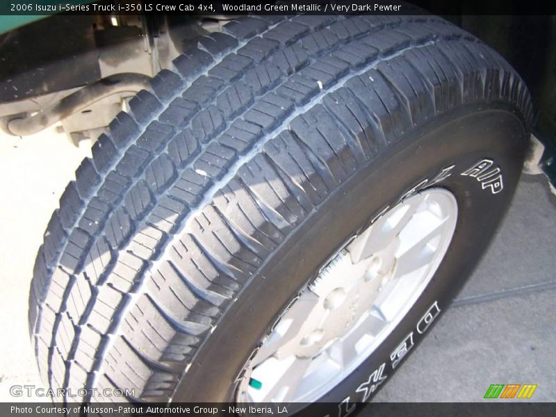 Woodland Green Metallic / Very Dark Pewter 2006 Isuzu i-Series Truck i-350 LS Crew Cab 4x4
