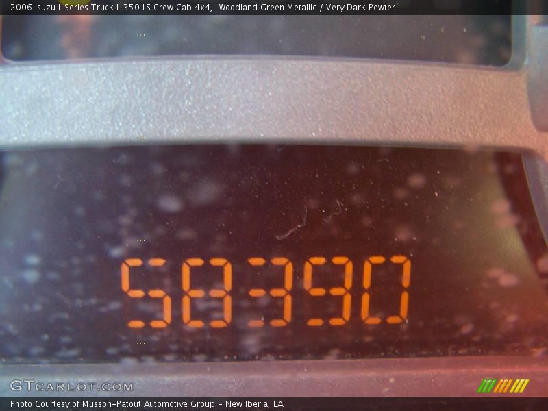 Woodland Green Metallic / Very Dark Pewter 2006 Isuzu i-Series Truck i-350 LS Crew Cab 4x4