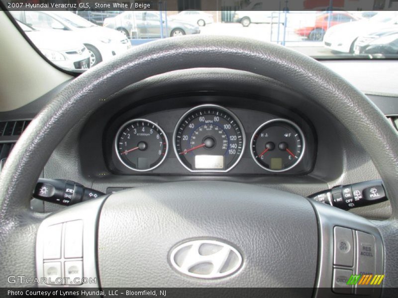 Stone White / Beige 2007 Hyundai Veracruz GLS