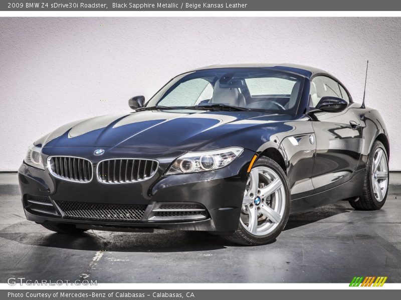 Front 3/4 View of 2009 Z4 sDrive30i Roadster