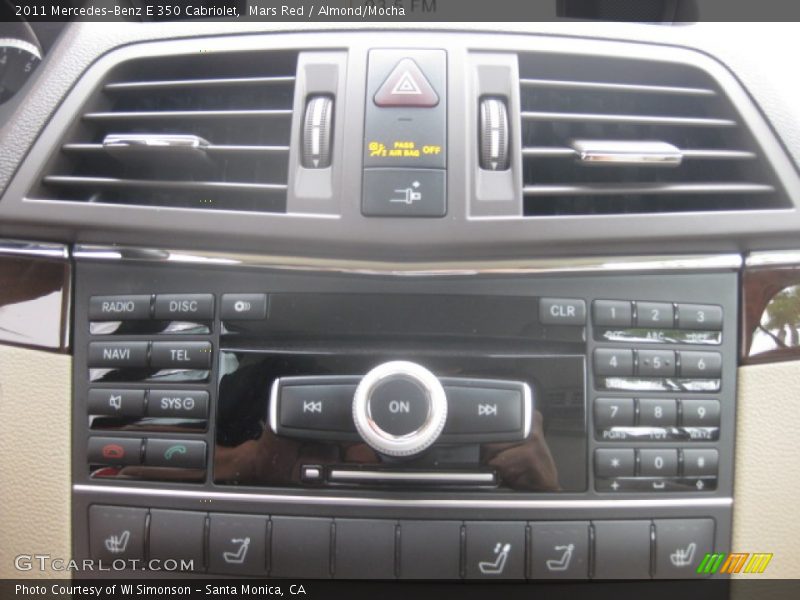 Mars Red / Almond/Mocha 2011 Mercedes-Benz E 350 Cabriolet