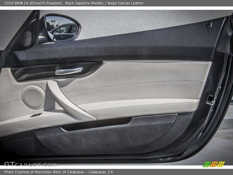 Door Panel of 2009 Z4 sDrive30i Roadster