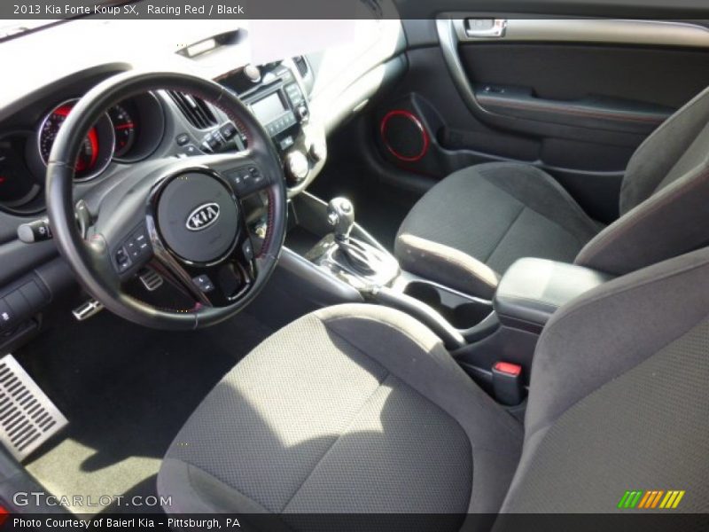Racing Red / Black 2013 Kia Forte Koup SX