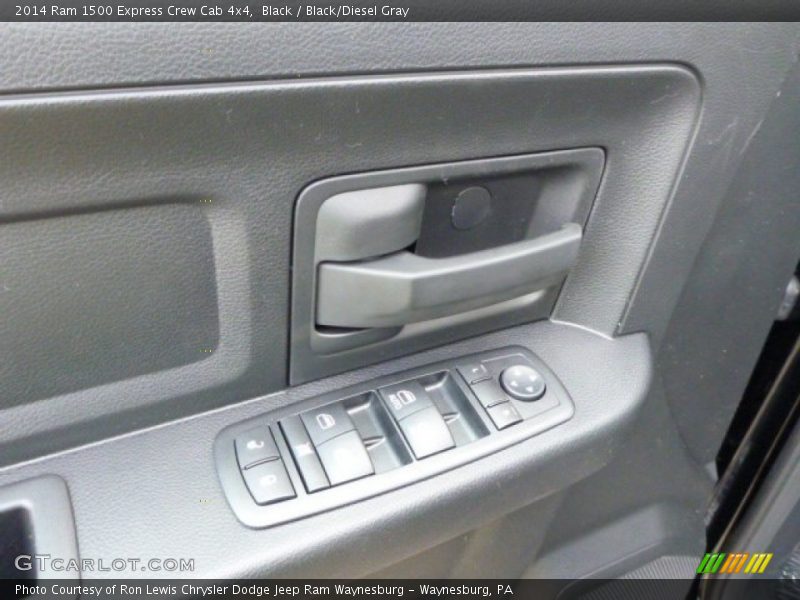 Black / Black/Diesel Gray 2014 Ram 1500 Express Crew Cab 4x4
