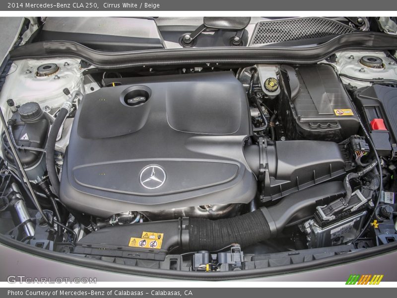  2014 CLA 250 Engine - 2.0 Liter Turbocharged DI DOHC 16-Valve VVT 4 Cylinder