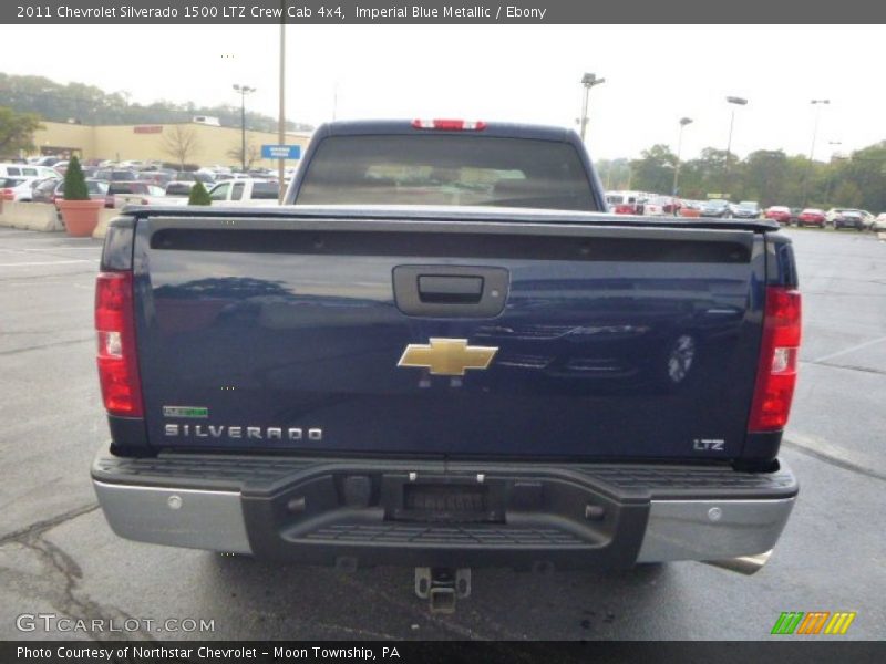 Imperial Blue Metallic / Ebony 2011 Chevrolet Silverado 1500 LTZ Crew Cab 4x4