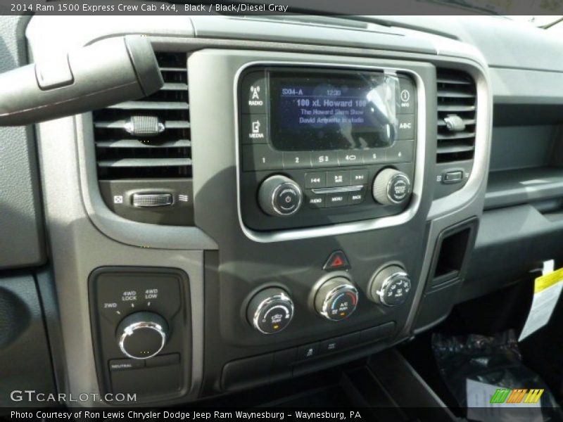 Black / Black/Diesel Gray 2014 Ram 1500 Express Crew Cab 4x4