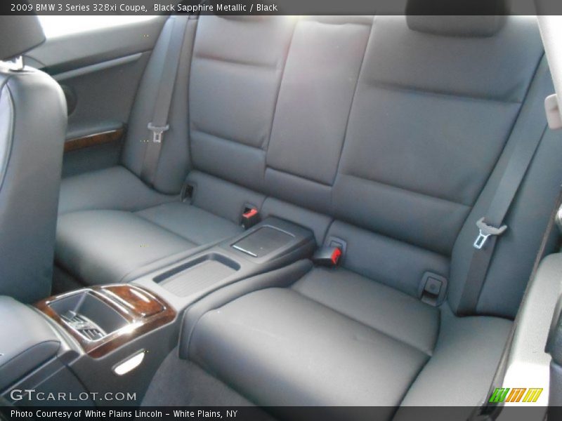 Black Sapphire Metallic / Black 2009 BMW 3 Series 328xi Coupe