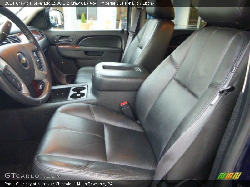 Imperial Blue Metallic / Ebony 2011 Chevrolet Silverado 1500 LTZ Crew Cab 4x4