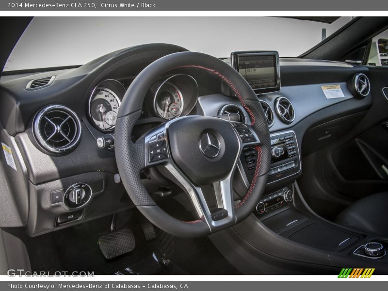 Dashboard of 2014 CLA 250