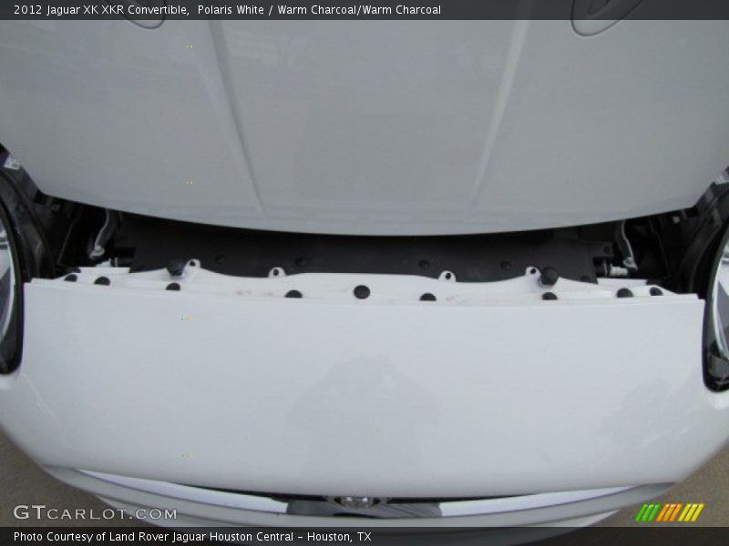 Polaris White / Warm Charcoal/Warm Charcoal 2012 Jaguar XK XKR Convertible