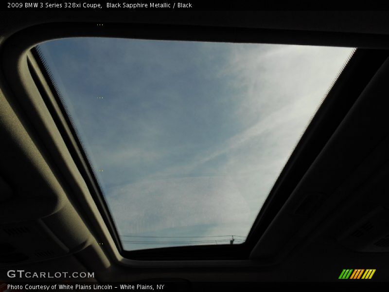 Black Sapphire Metallic / Black 2009 BMW 3 Series 328xi Coupe
