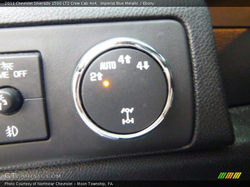 Imperial Blue Metallic / Ebony 2011 Chevrolet Silverado 1500 LTZ Crew Cab 4x4